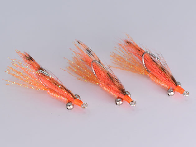 Crazy Charlie Orange Grizzley (3 Pack) Size 8 Gamakatsu SL11-3H Hook - DNA FISHING TACKLE