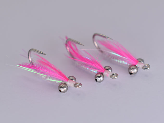 Crazy Charlie Pink (3 Pack) Size 8 Gamakatsu SL11-3H Hook - DNA FISHING TACKLE