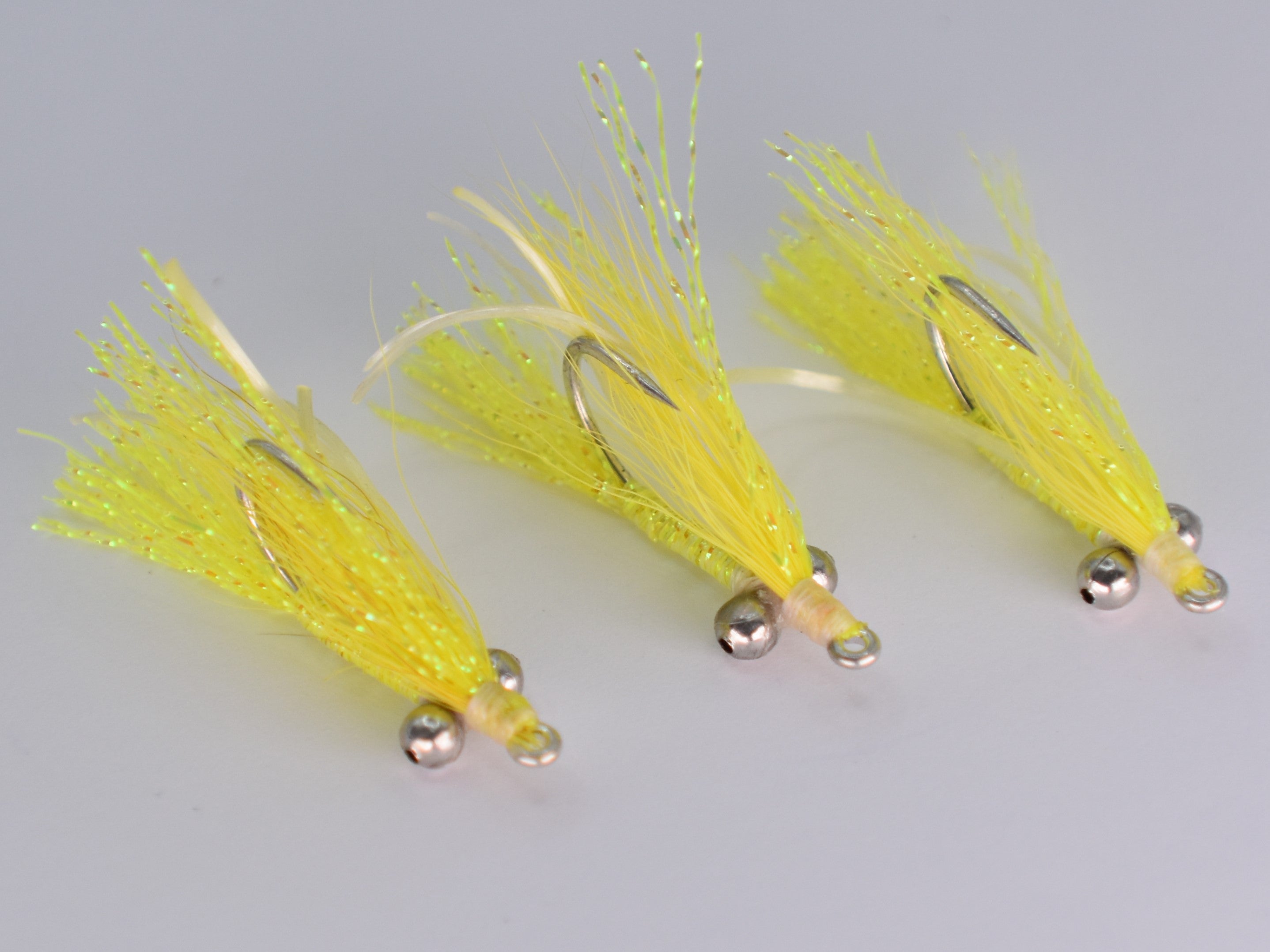 Crazy Charlie Yellow (3 Pack) Size 8 Gamakatsu SL11-3H Hook - DNA FISHING TACKLE
