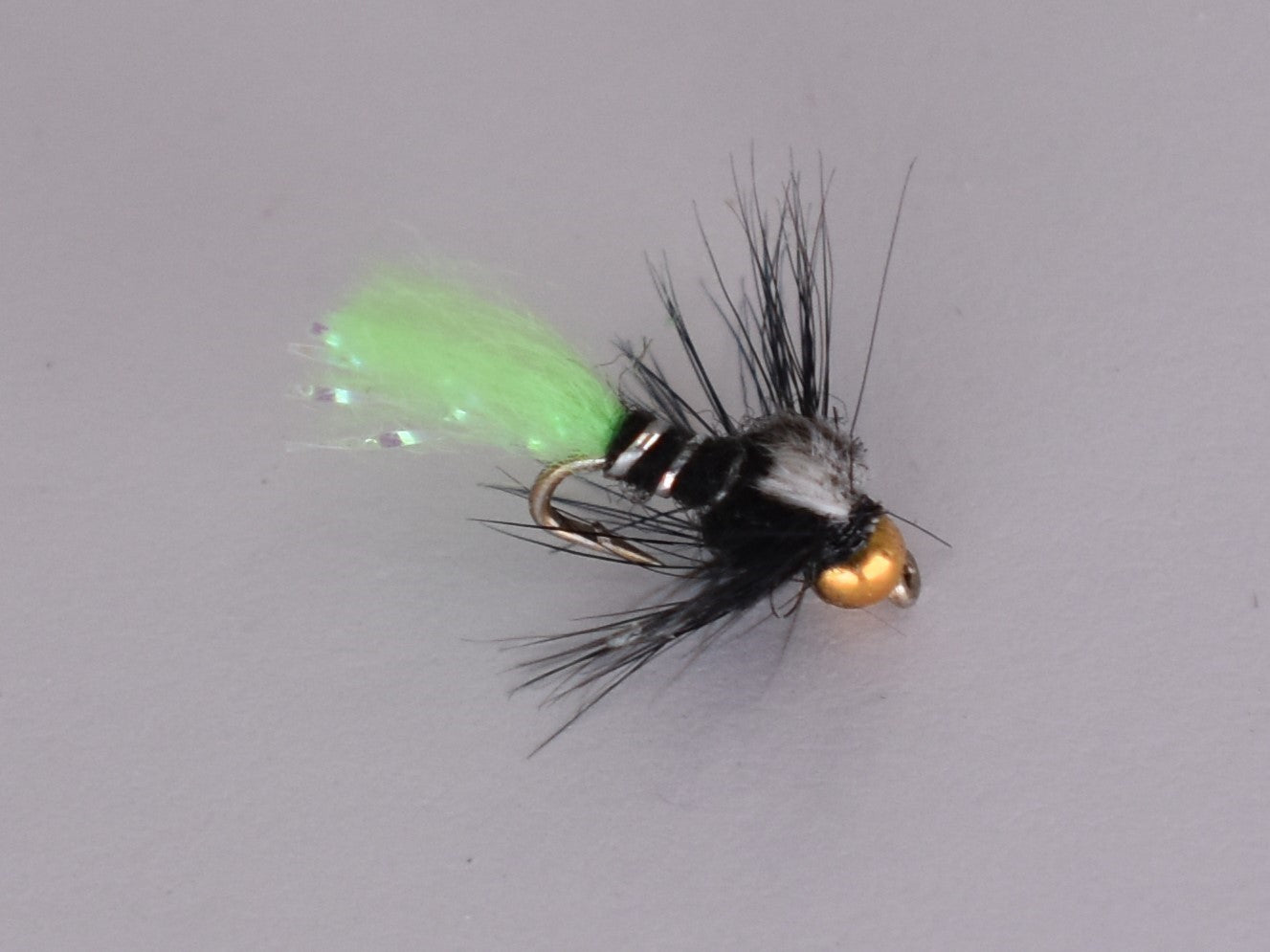 DNA Black Green Tag Bead Head Nymph (12 Pack) - DNA FISHING TACKLE