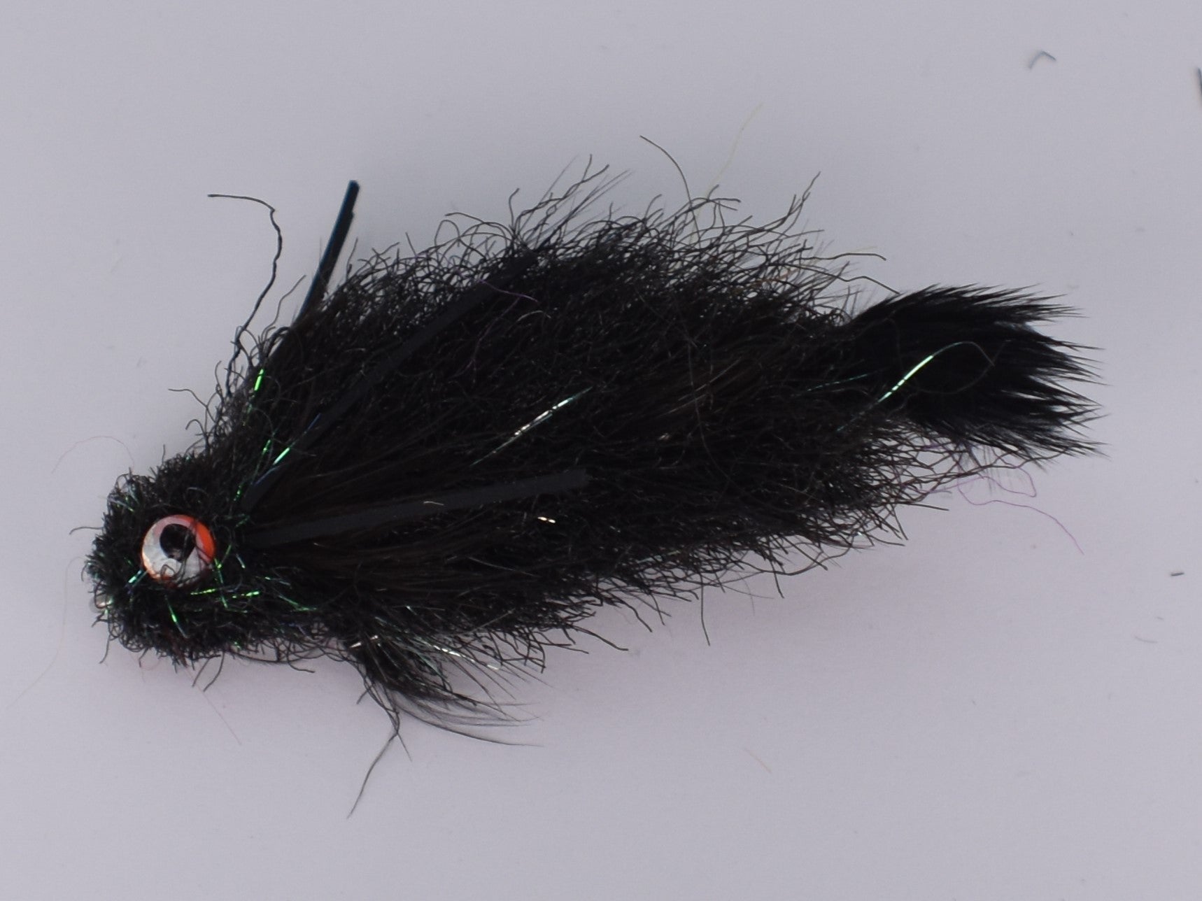DNA Game Breaker Articulated Bugger Dumbbell Eyes Black (Size 8 Daiichi Hook) - DNA FISHING TACKLE