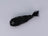 DNA Game Breaker Articulated Micro Minnow 2in Black (Size 8 Hook) - DNA FISHING TACKLE