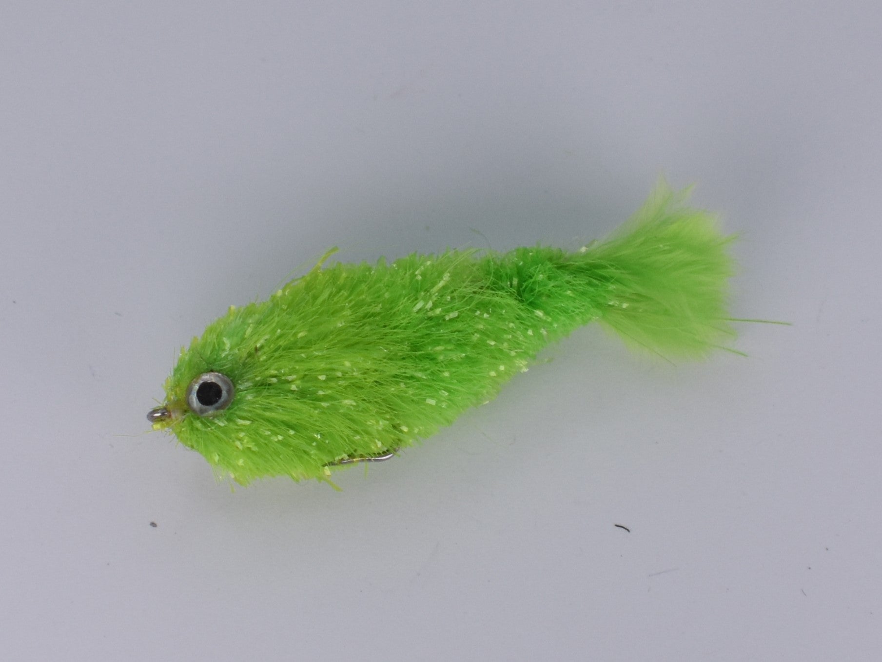 DNA Game Breaker Articulated Micro Minnow 2in Chartreuse (Size 8 Hook) - DNA FISHING TACKLE