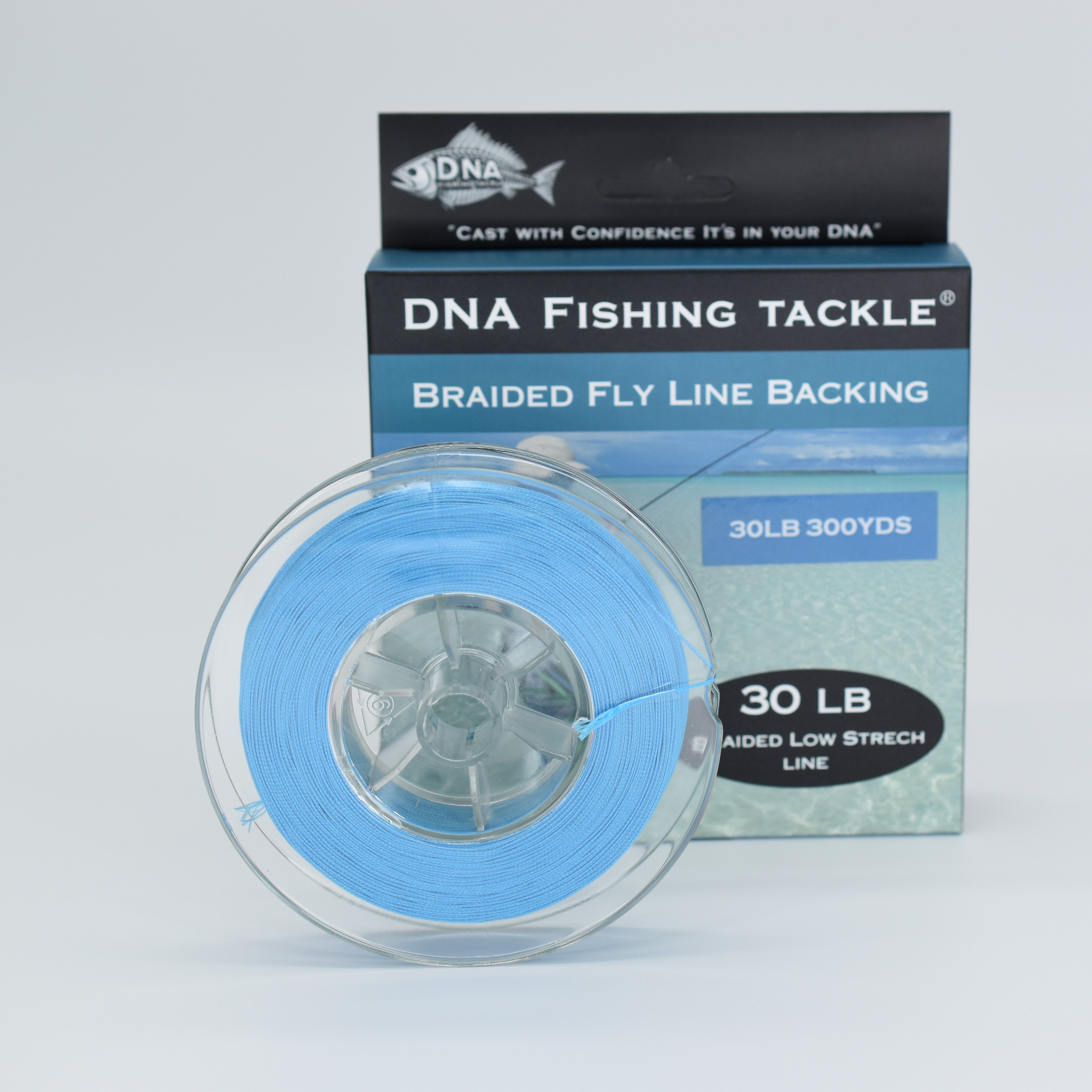 Braided Fly Line Backing 30LB 300YDS (B) - DNA FISHING TACKLE