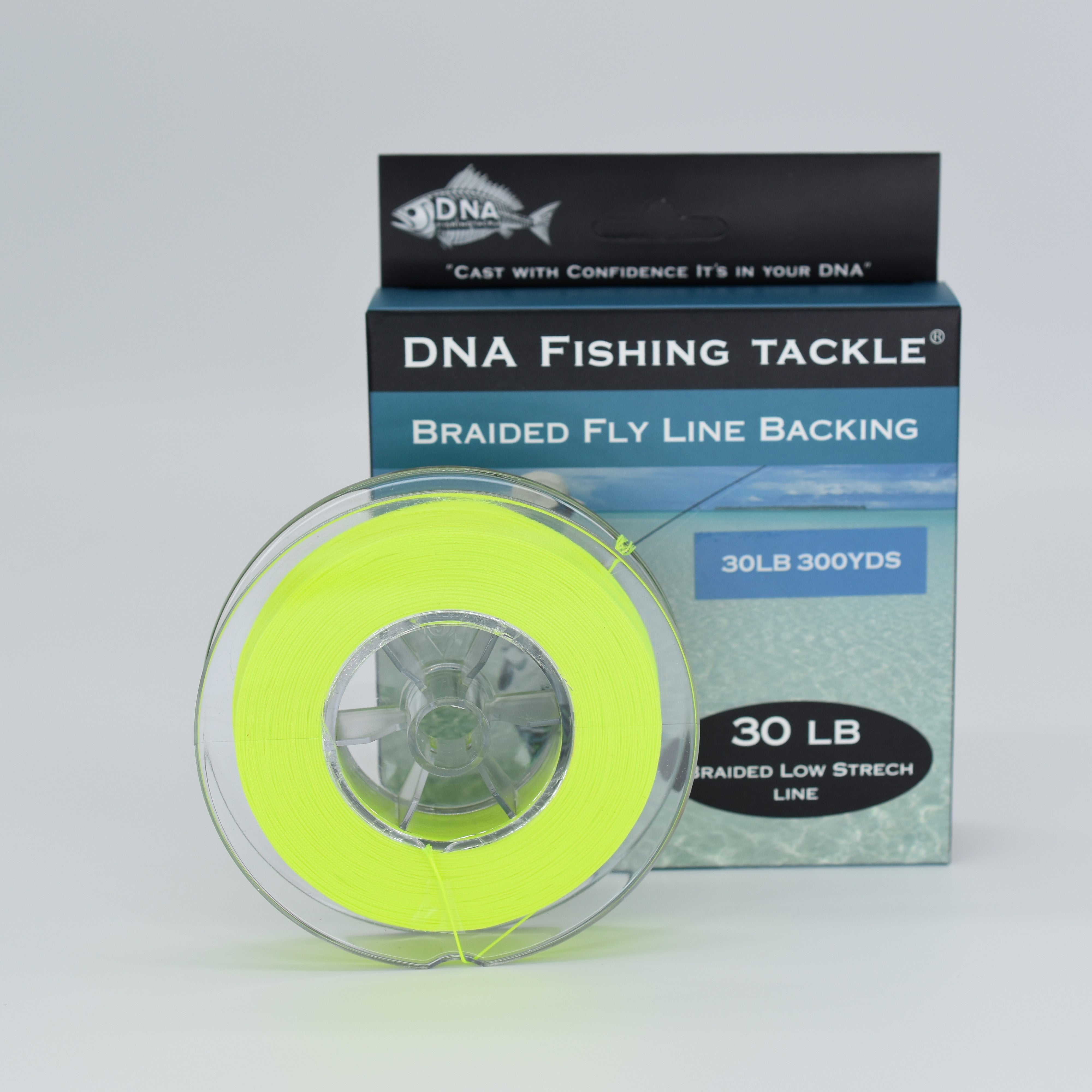 Braided Fly Line Backing 30LB 300YDS (B) - DNA FISHING TACKLE