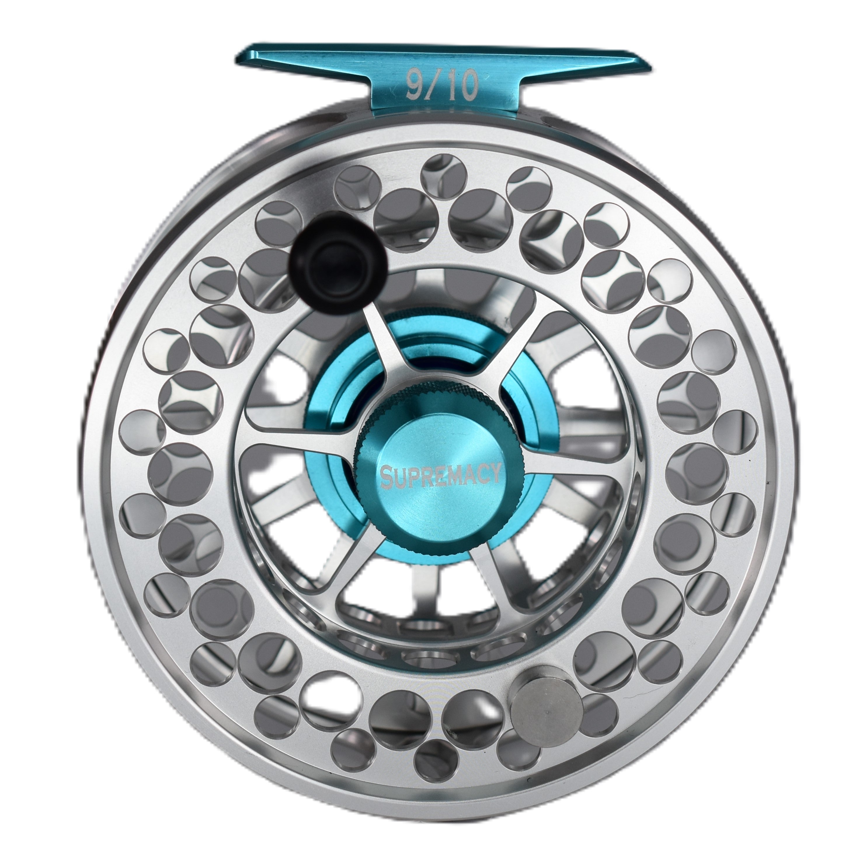 Supremacy Series - Reel Size 9-10 Silver Blue - DNA FISHING TACKLE