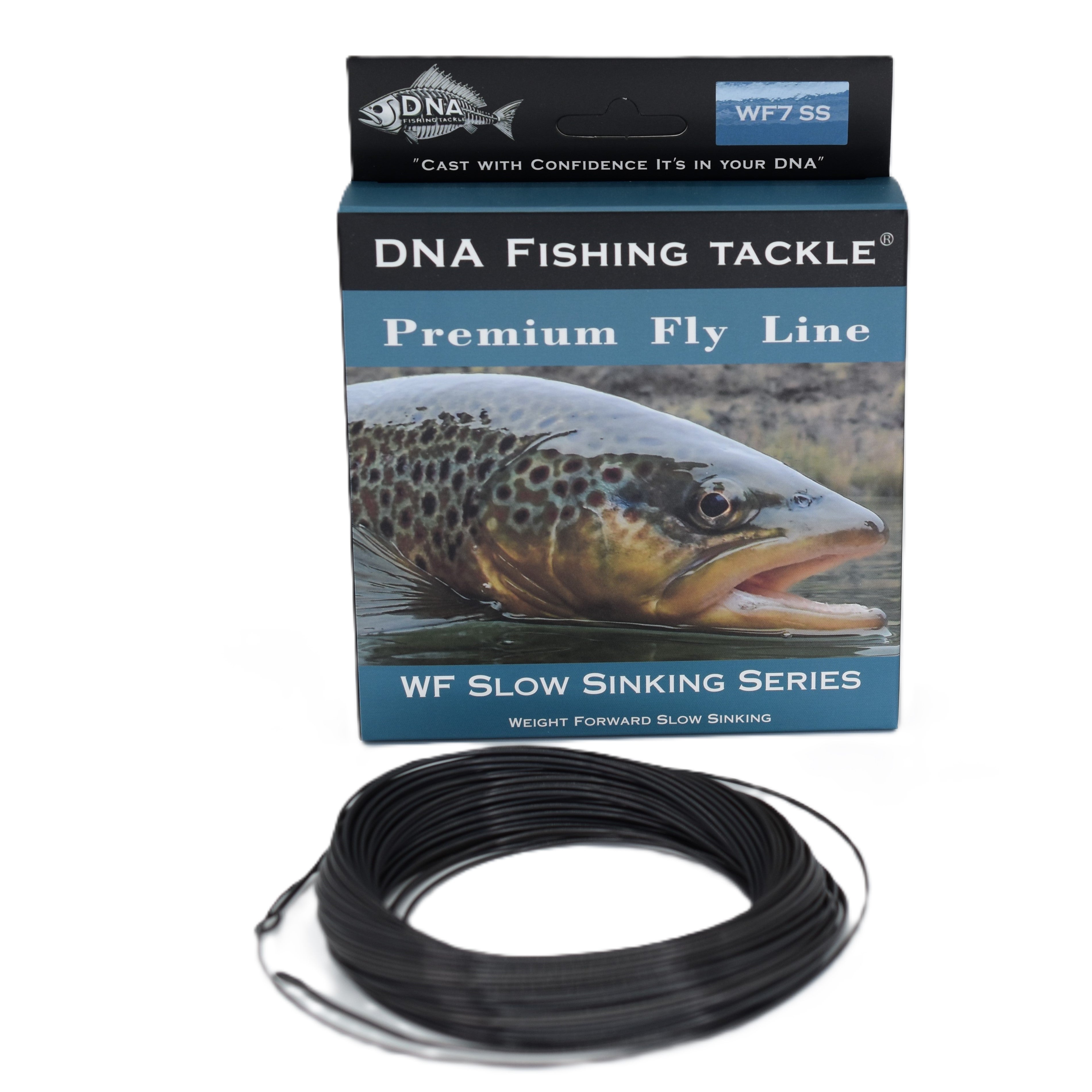 Premium Series Fly Line WF Slow Sinking - DNA FISHING TACKLE