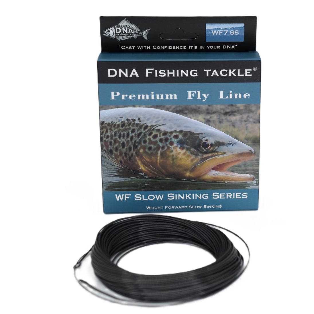 Premium Series Fly Line WF Slow Sinking - DNA FISHING TACKLE