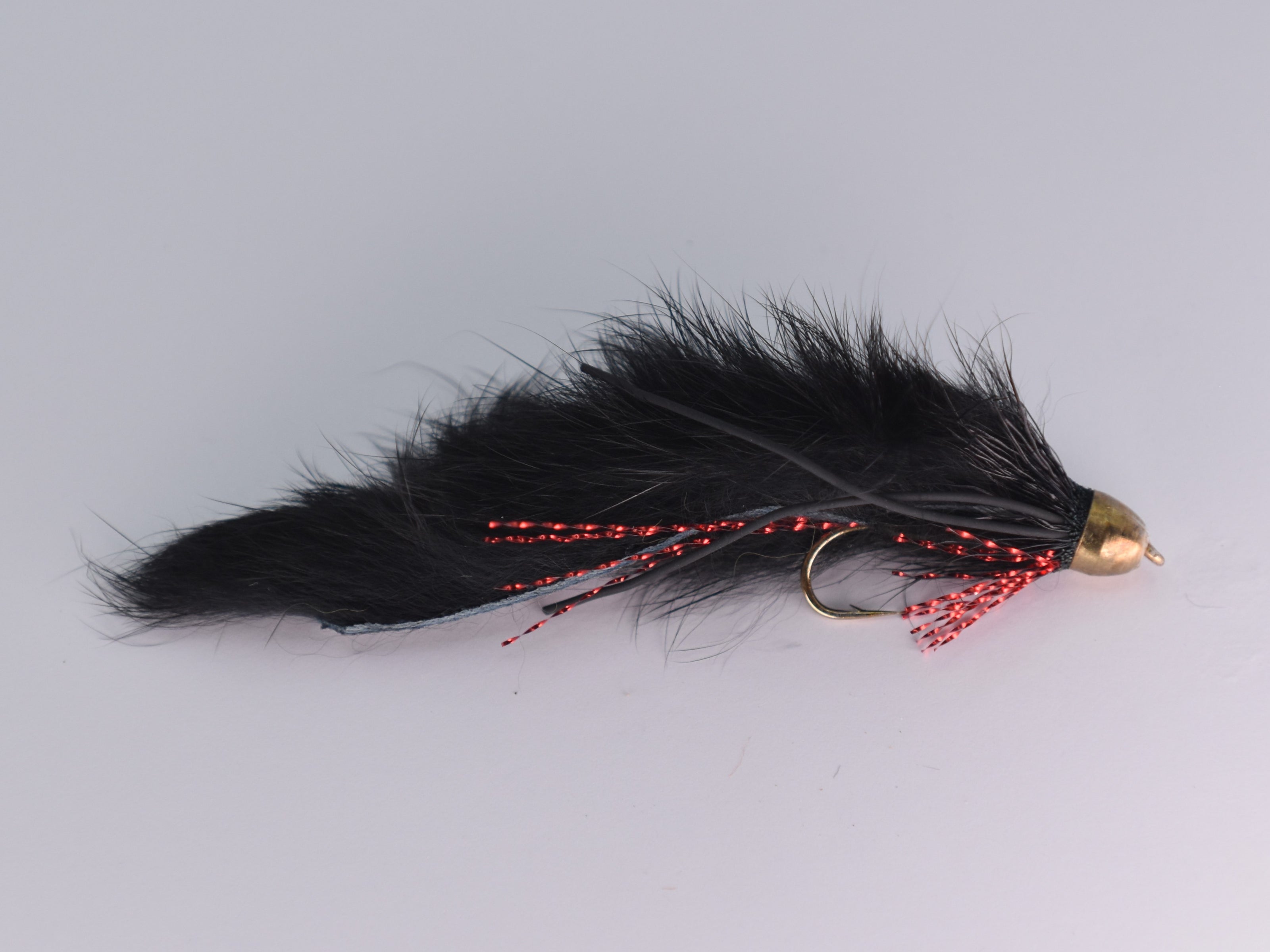 Conehead CH Bunny Muddler Black (3 Pack) - DNA FISHING TACKLE