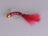3D Glass Epoxy Bead Head Nymph Bloodworm Marabou (3 Pack) - DNA FISHING TACKLE