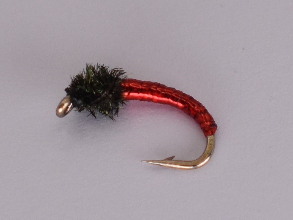 Disco Midge Red (12 Pack) - DNA FISHING TACKLE