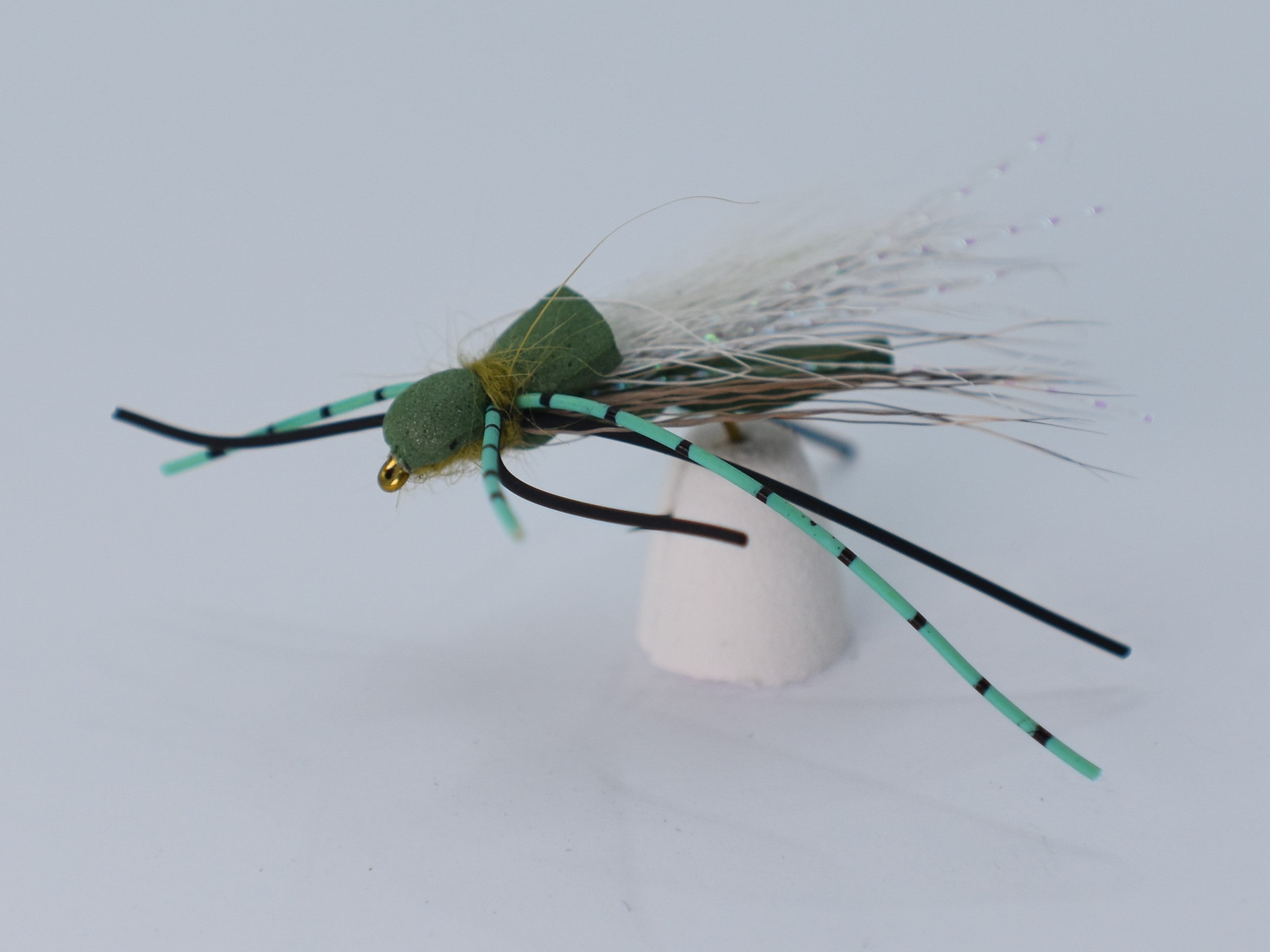 Flat Back Cicada Olive (12 Pack) - DNA FISHING TACKLE