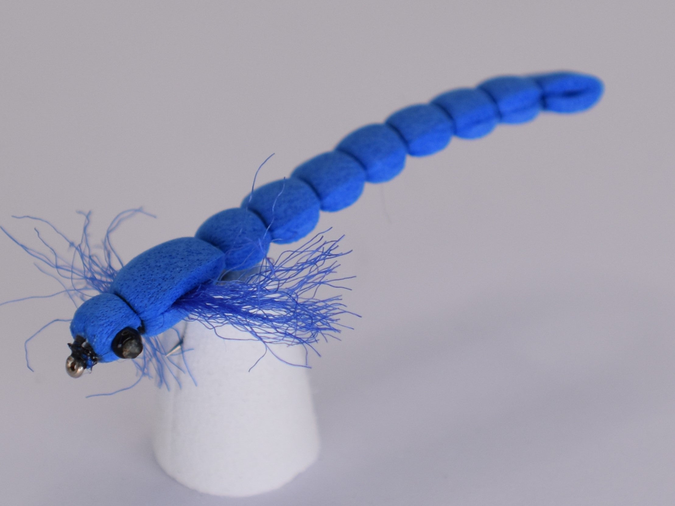 Foam Blue Dragon Fly (12 Pack) - DNA FISHING TACKLE