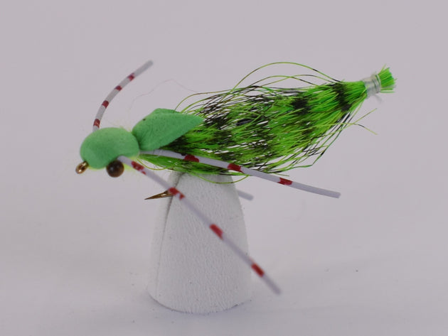 Foam Head Couta Mudeye Green (3 Pack) - DNA FISHING TACKLE