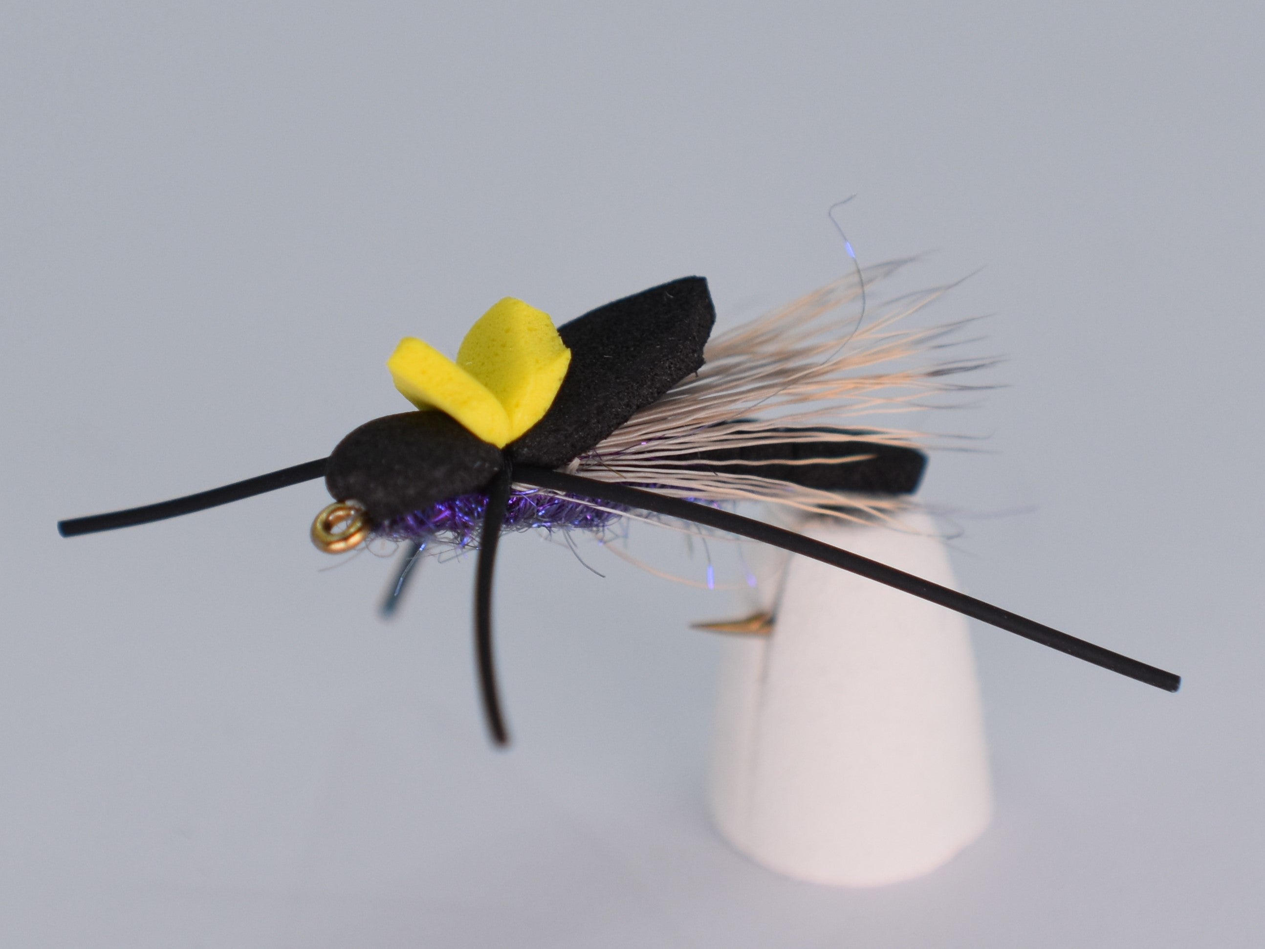Foam Purple Stonefly Attractor (3 Pack) - DNA FISHING TACKLE