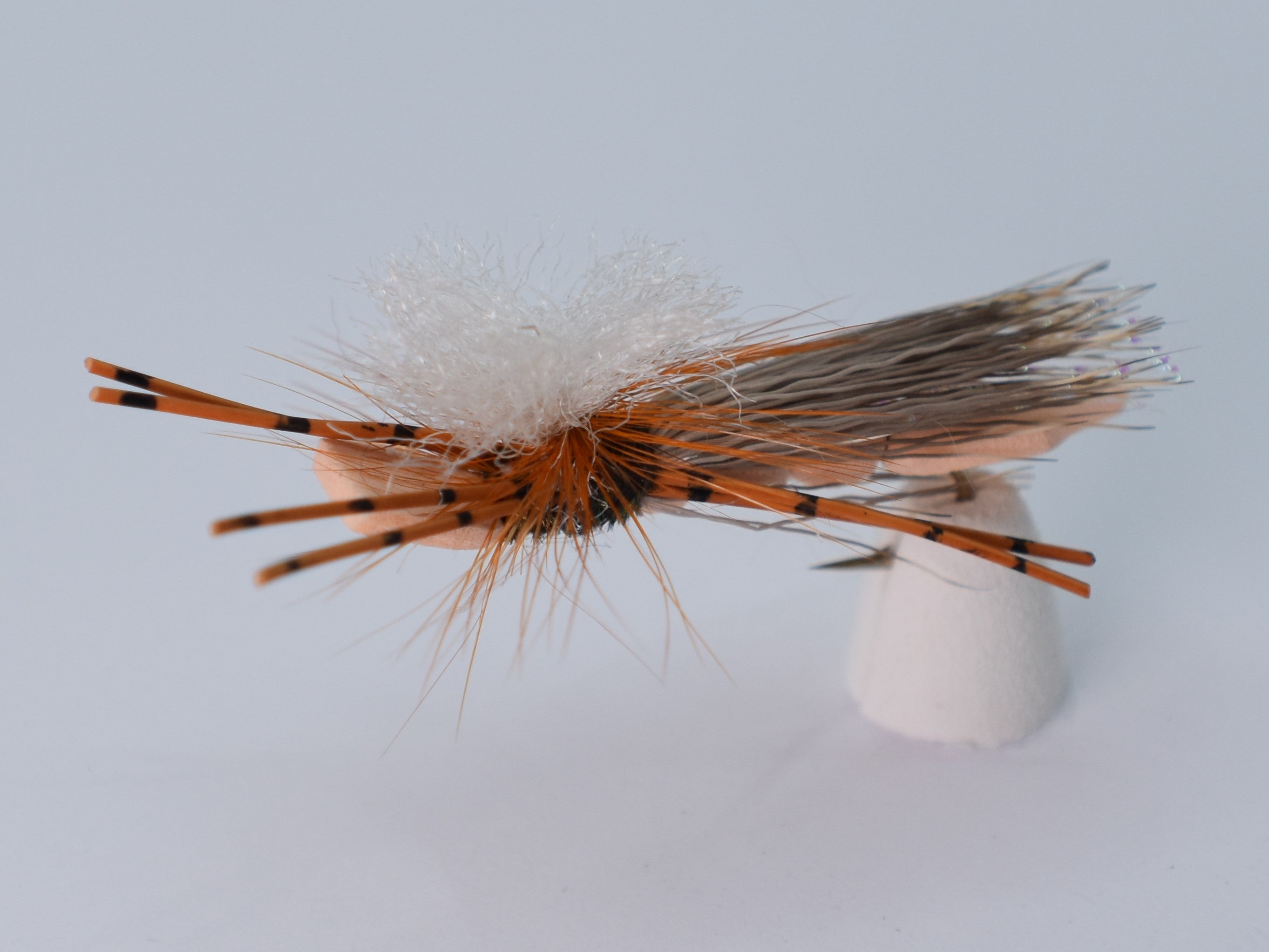 Foam Swiskers Hopper Tan (12 Pack) - DNA FISHING TACKLE