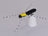 Foam Terrestrial X Yellow Black (3 Pack) - DNA FISHING TACKLE