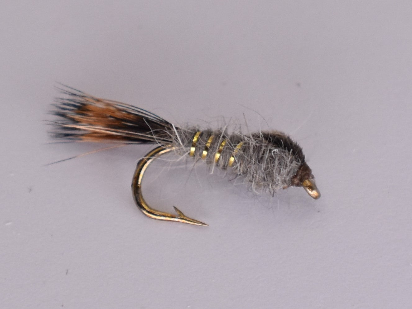 Gold Ribbed Hares Ear Nymph (3 Pack) - DNA FISHING TACKLE