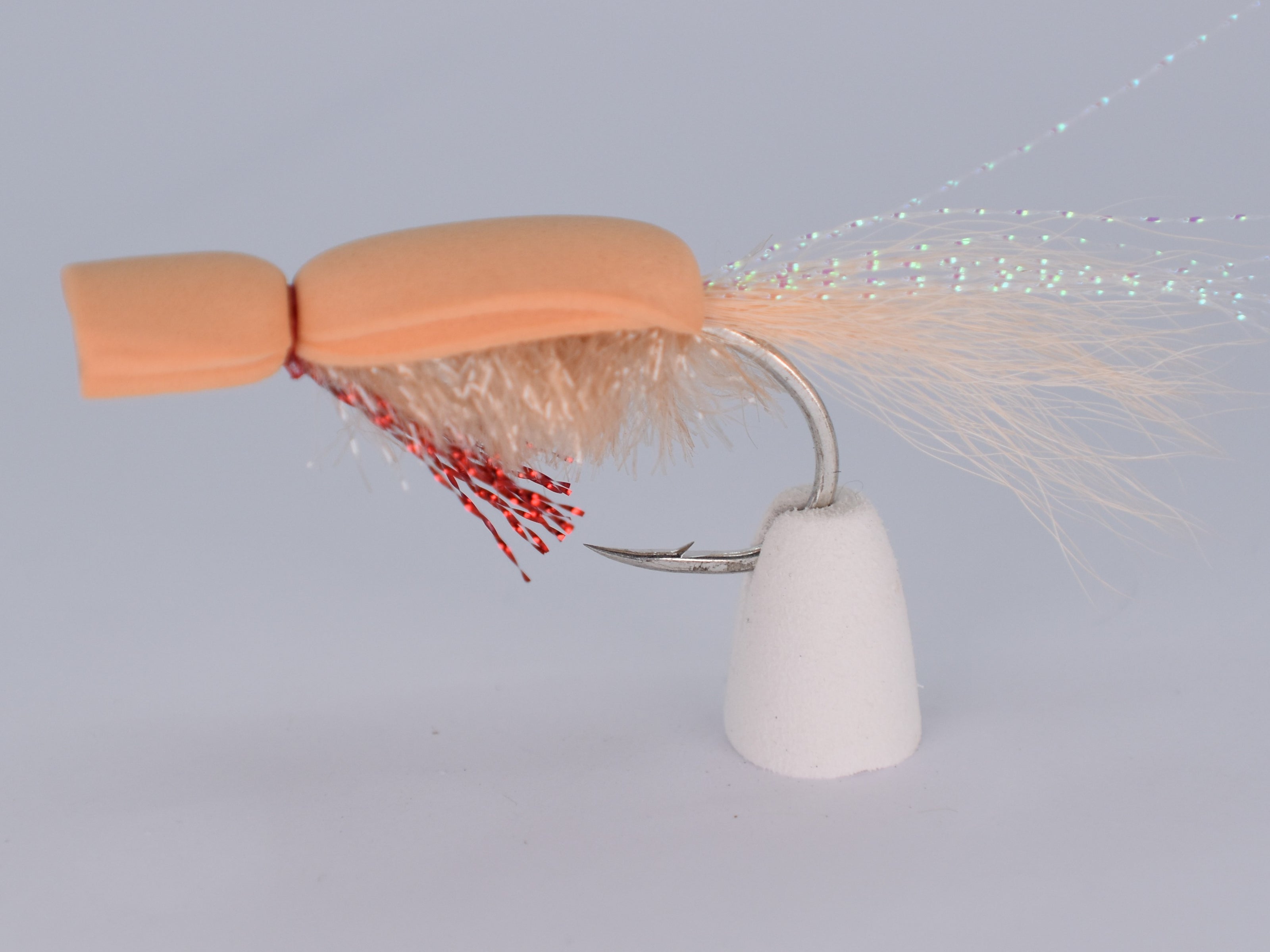 Gurgler Big Fish Fly Tan (4/0 Gamakatsu SL12S Hook) - DNA FISHING TACKLE