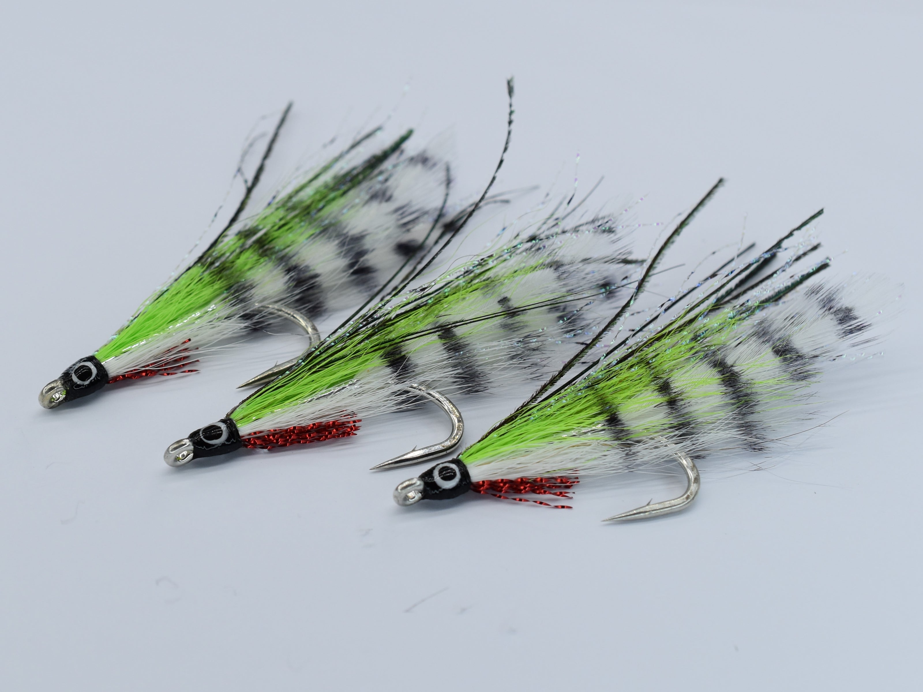 Lefty's Deceiver Chartreuse Barred (3 Pack) - DNA FISHING TACKLE
