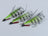 Lefty's Deceiver Chartreuse Barred (3 Pack) - DNA FISHING TACKLE