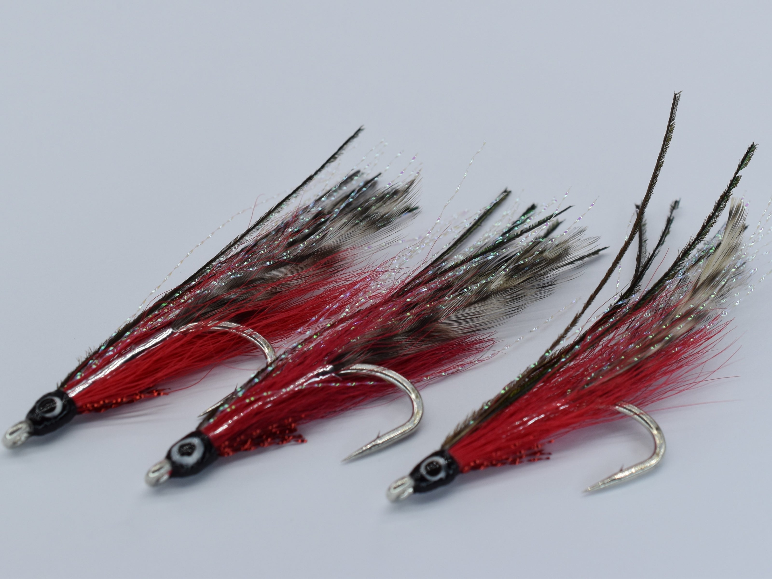 Lefty's Deceiver Red Barred (3 Pack) - DNA FISHING TACKLE