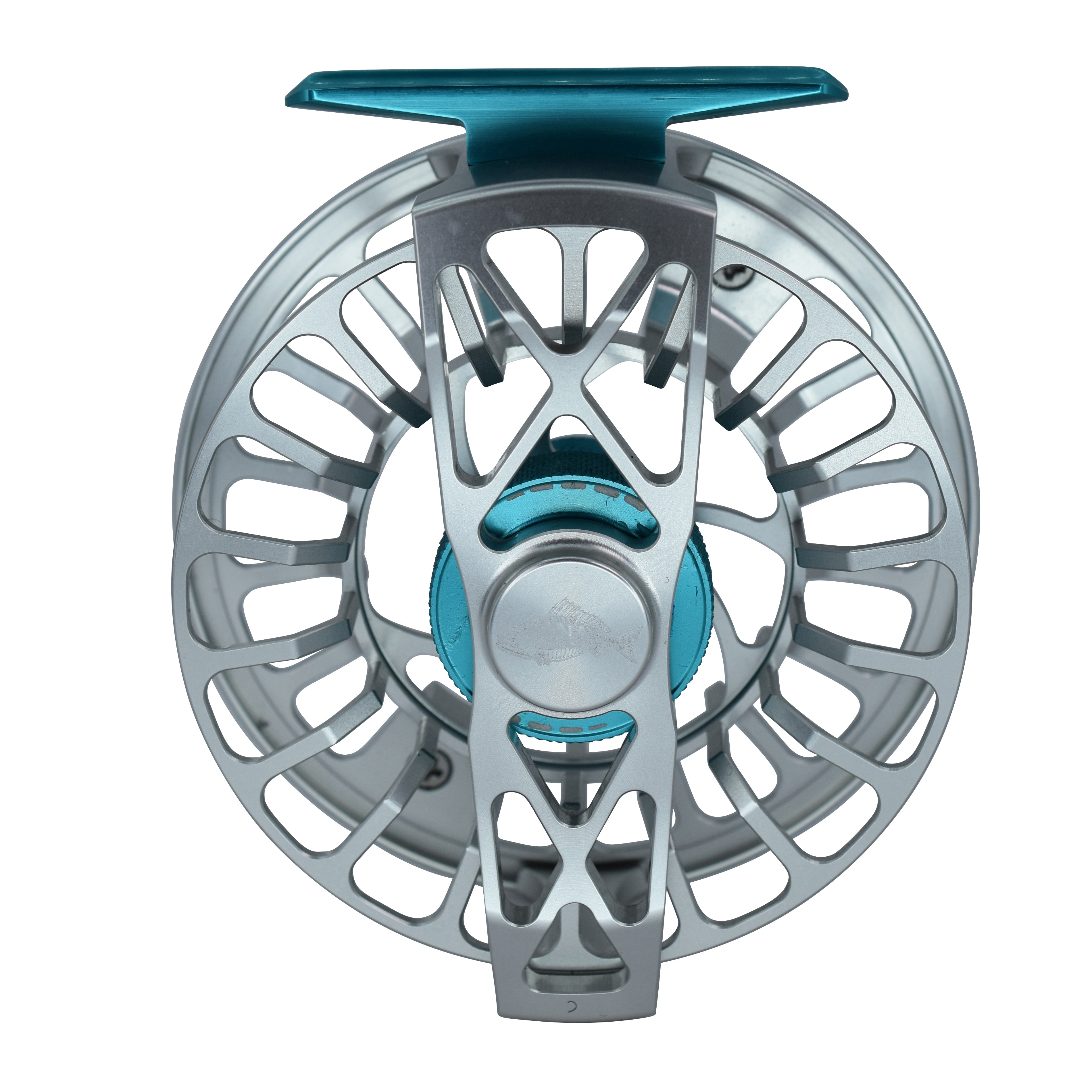 Lightweight Series DNA - 5-6 Reel Size Silver Blue - DNA FISHING TACKLE