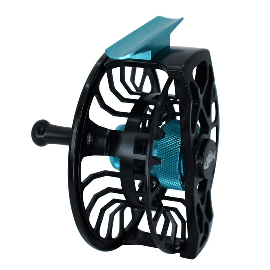 Lightweight Series DNA- 5-6 Reel Size Black Blue - DNA FISHING TACKLE