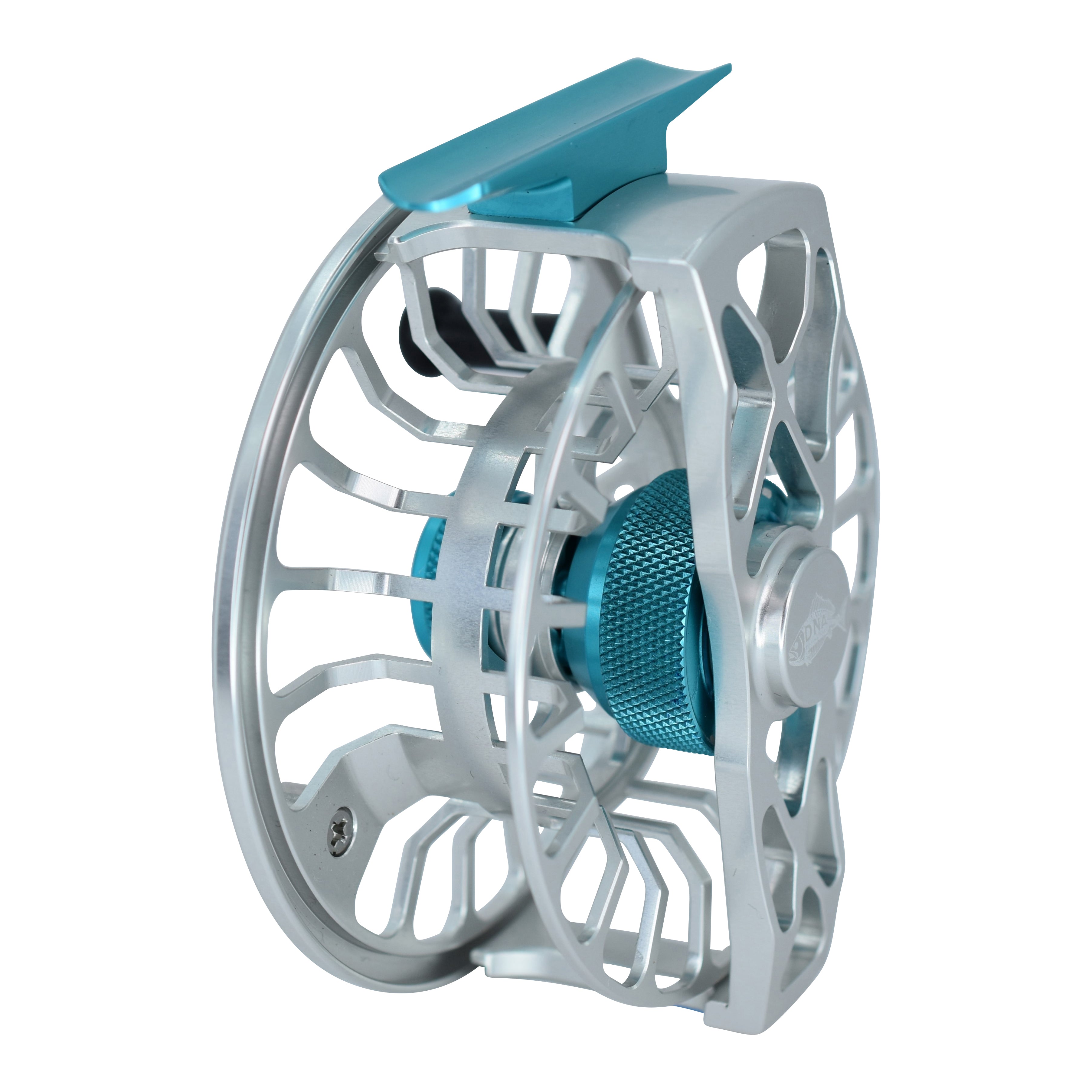 Lightweight Series DNA - 5-6 Reel Size Silver Blue - DNA FISHING TACKLE