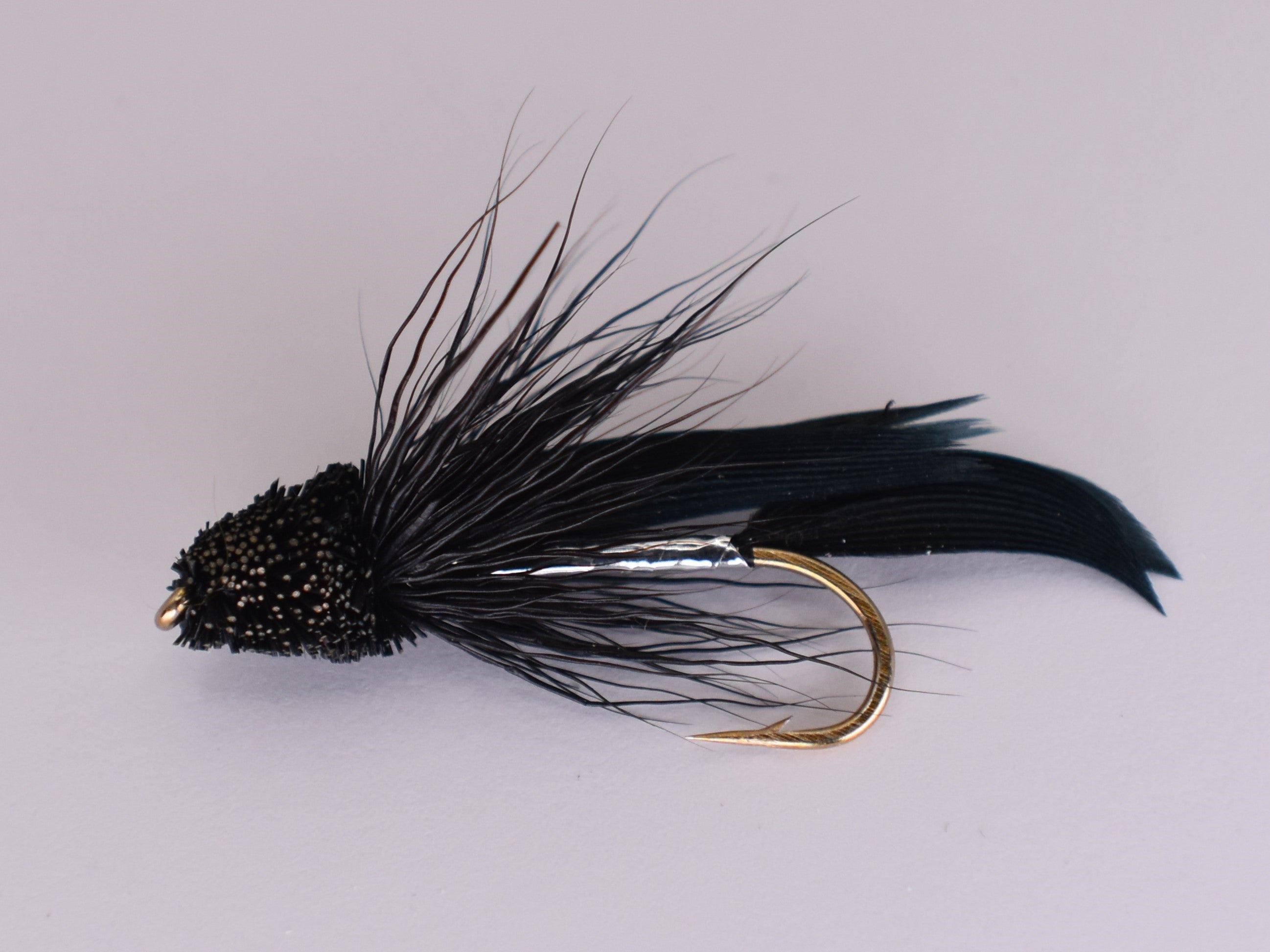 Muddler Minnow Black Size 6 Daiichi Hook (3 Pack) - DNA FISHING TACKLE