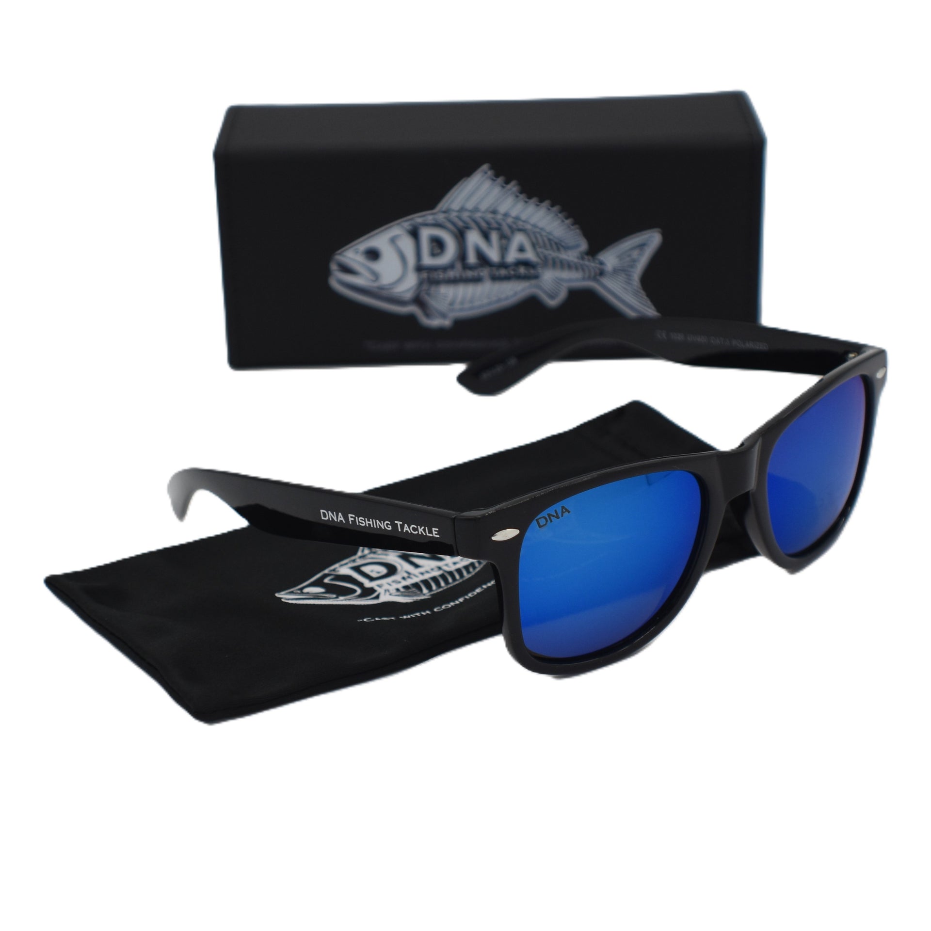 Cormorant Polarised Fishing Glasses Blue UV400 Polarized Mirror Lens / 1 Pair