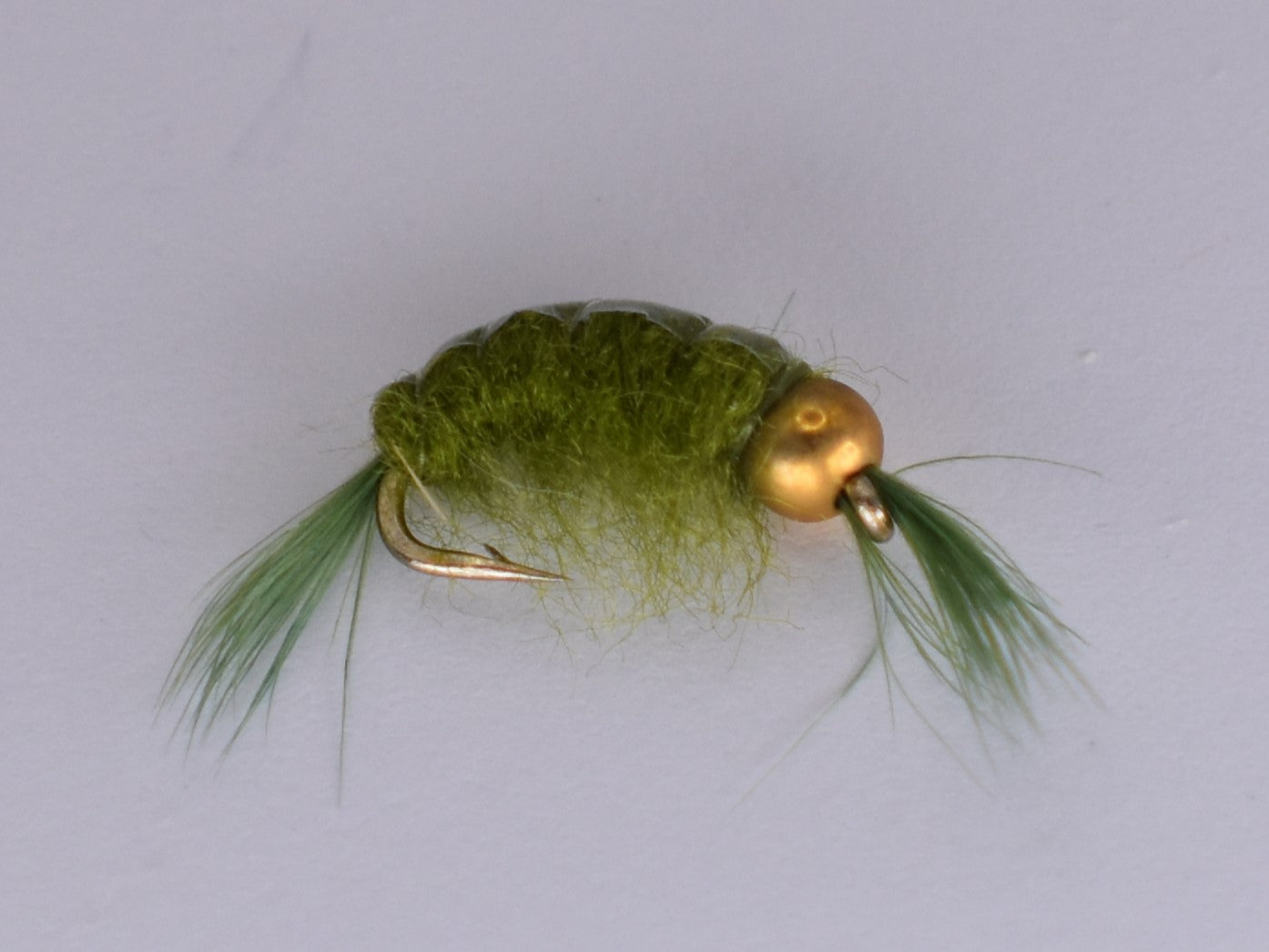 Scud Olive Bead Head (3 Pack) - DNA FISHING TACKLE