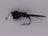 Silver Bead Head Nymph Black (12 Pack) - DNA FISHING TACKLE