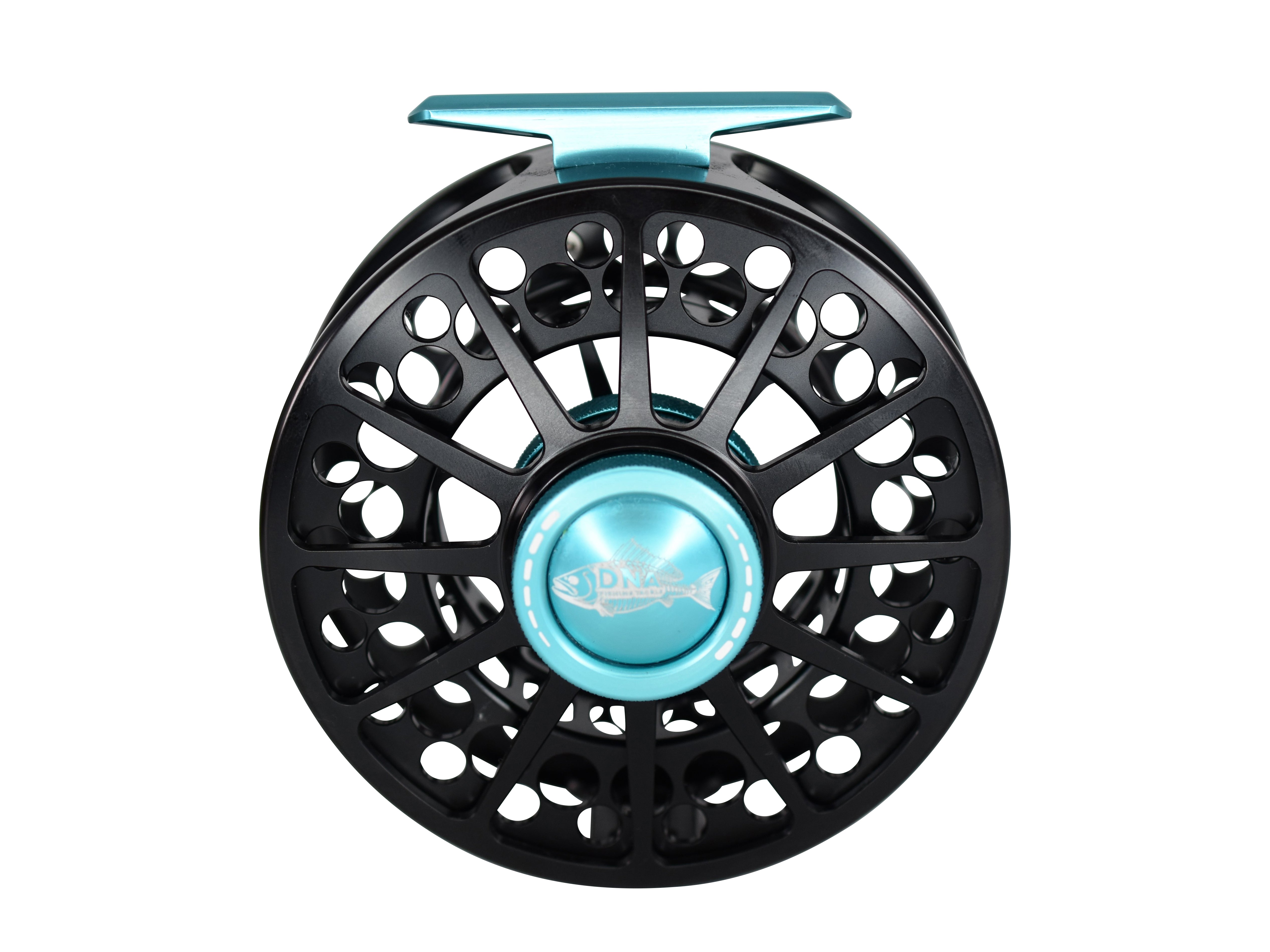 Supremacy Series - Reel Size 11-13 Black Blue - DNA FISHING TACKLE