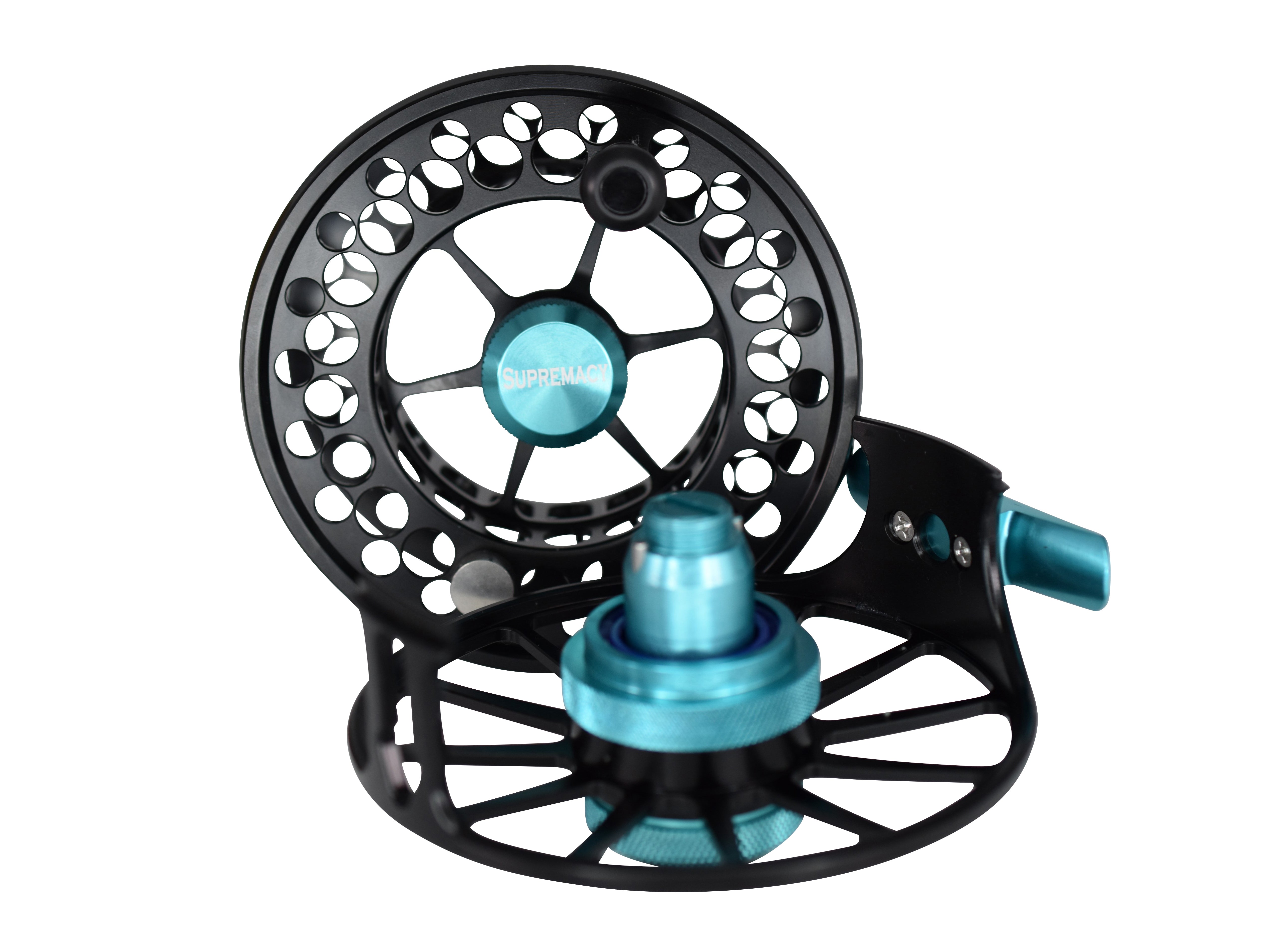 Supremacy Series - Reel Size 7-9 Black Blue - DNA FISHING TACKLE