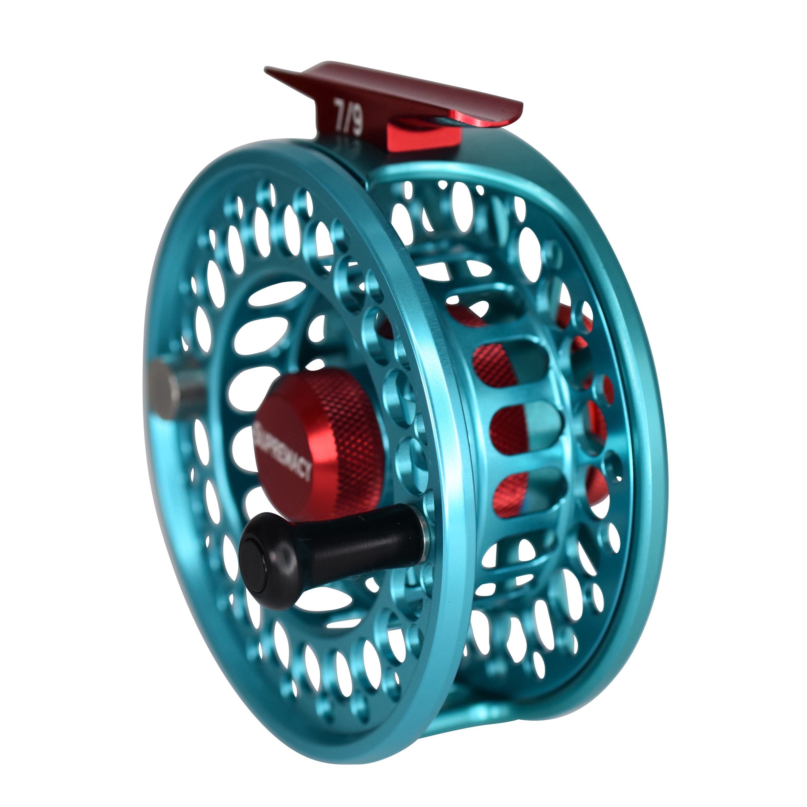Supremacy Series - Reel Size 7-9 Blue Red - DNA FISHING TACKLE