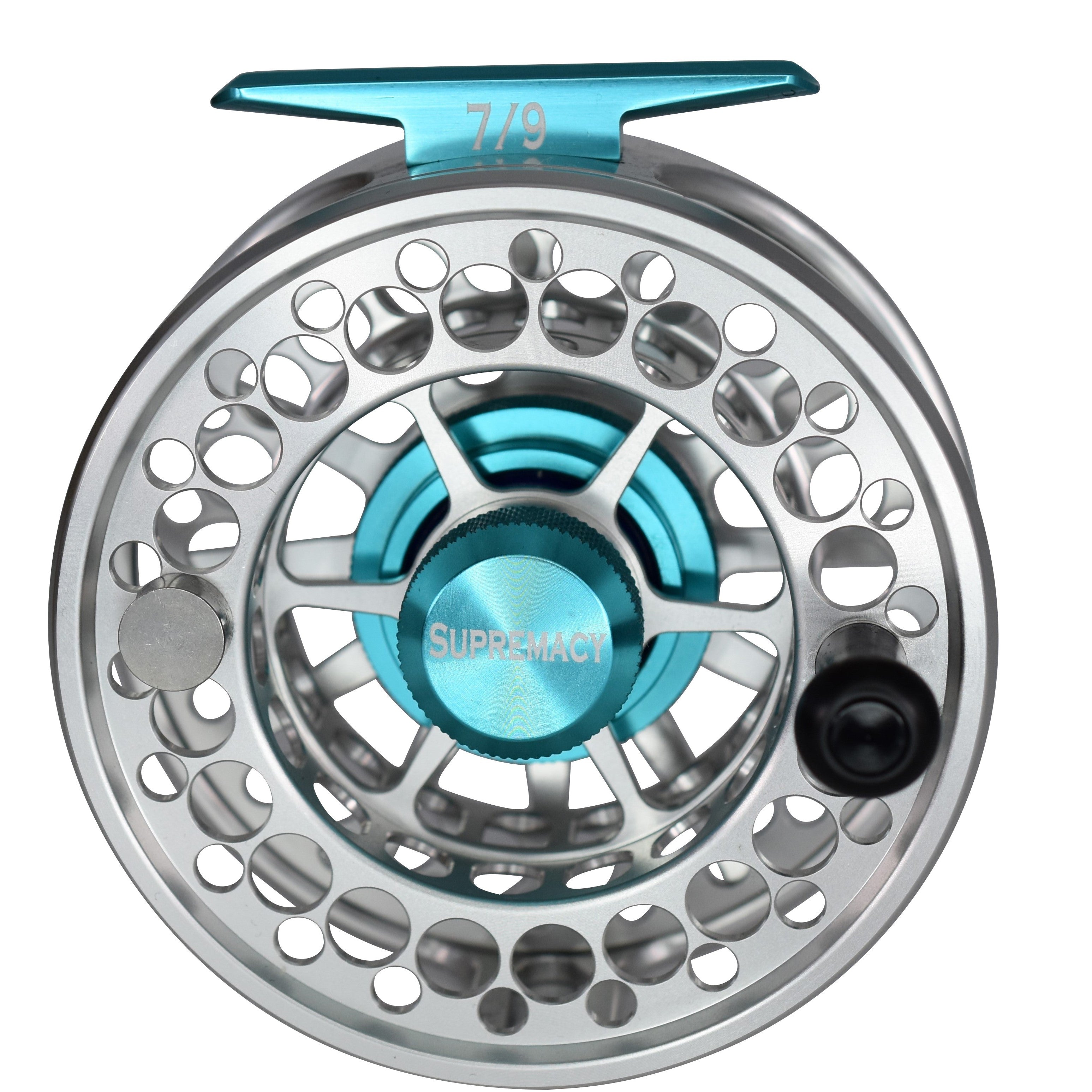 Supremacy Series - Reel Size 7-9 Silver Blue - DNA FISHING TACKLE