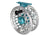 Supremacy Series - Reel Size 7-9 Silver Blue - DNA FISHING TACKLE