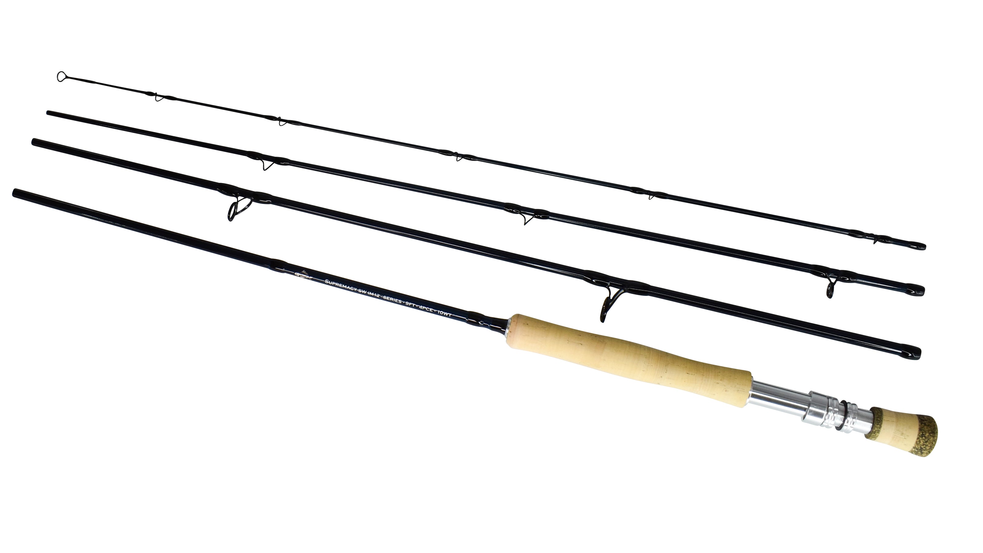 Supremacy IM12 SW Series Fly Rod - 9ft - Line Weight 10 - DNA FISHING TACKLE