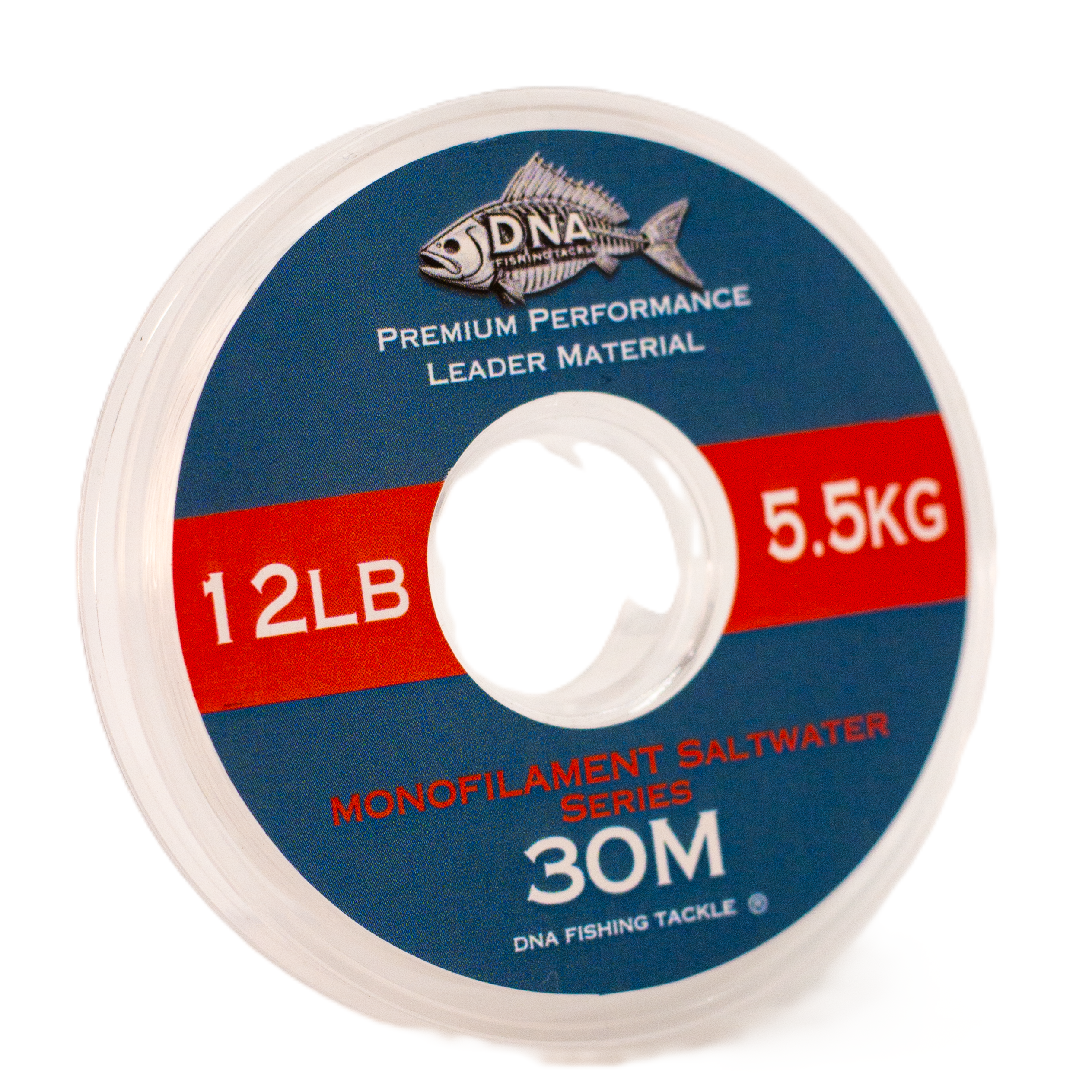 Saltwater  Monofilamnet  Tippet Material 50 Metres - DNA FISHING TACKLE