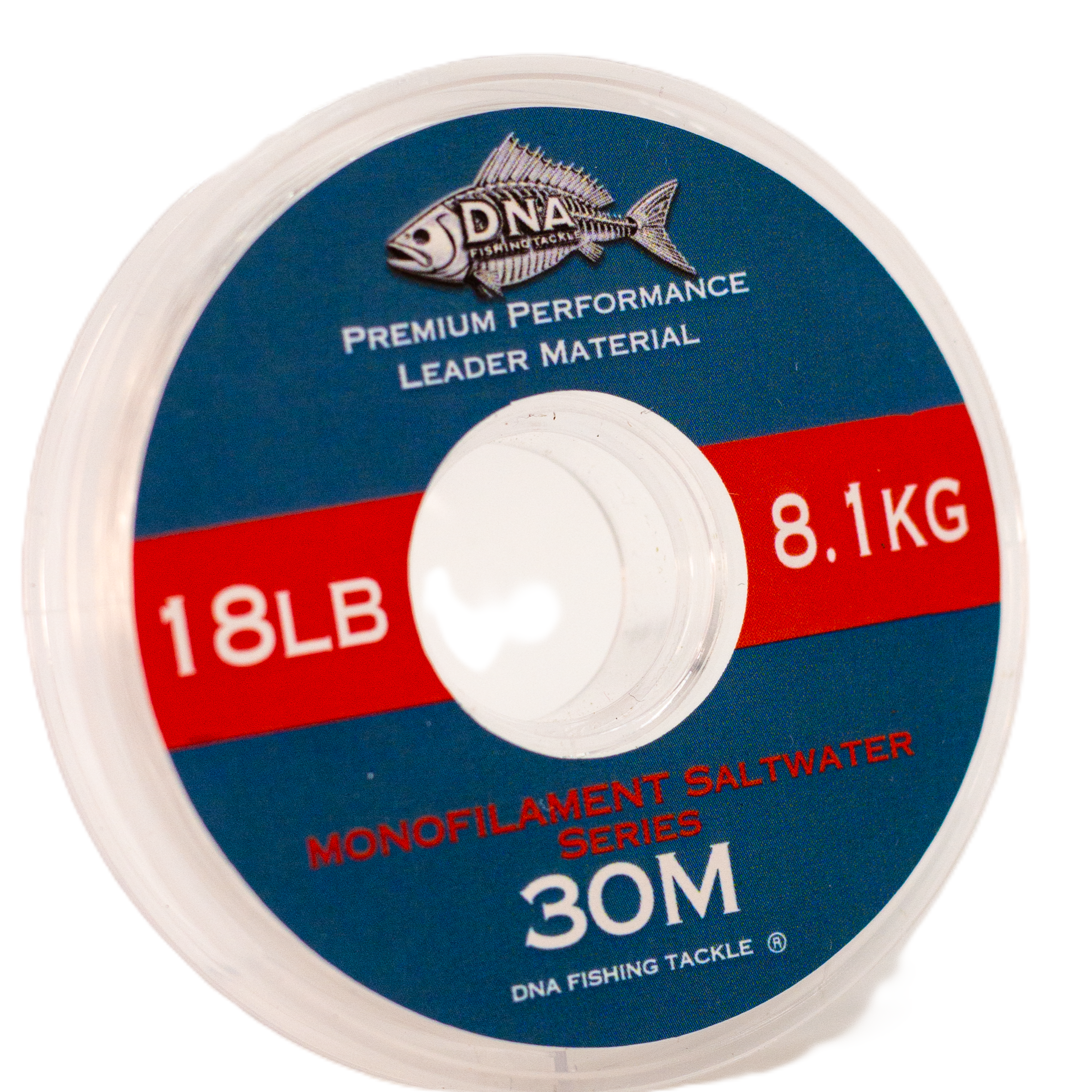 Saltwater  Monofilamnet  Tippet Material 50 Metres - DNA FISHING TACKLE