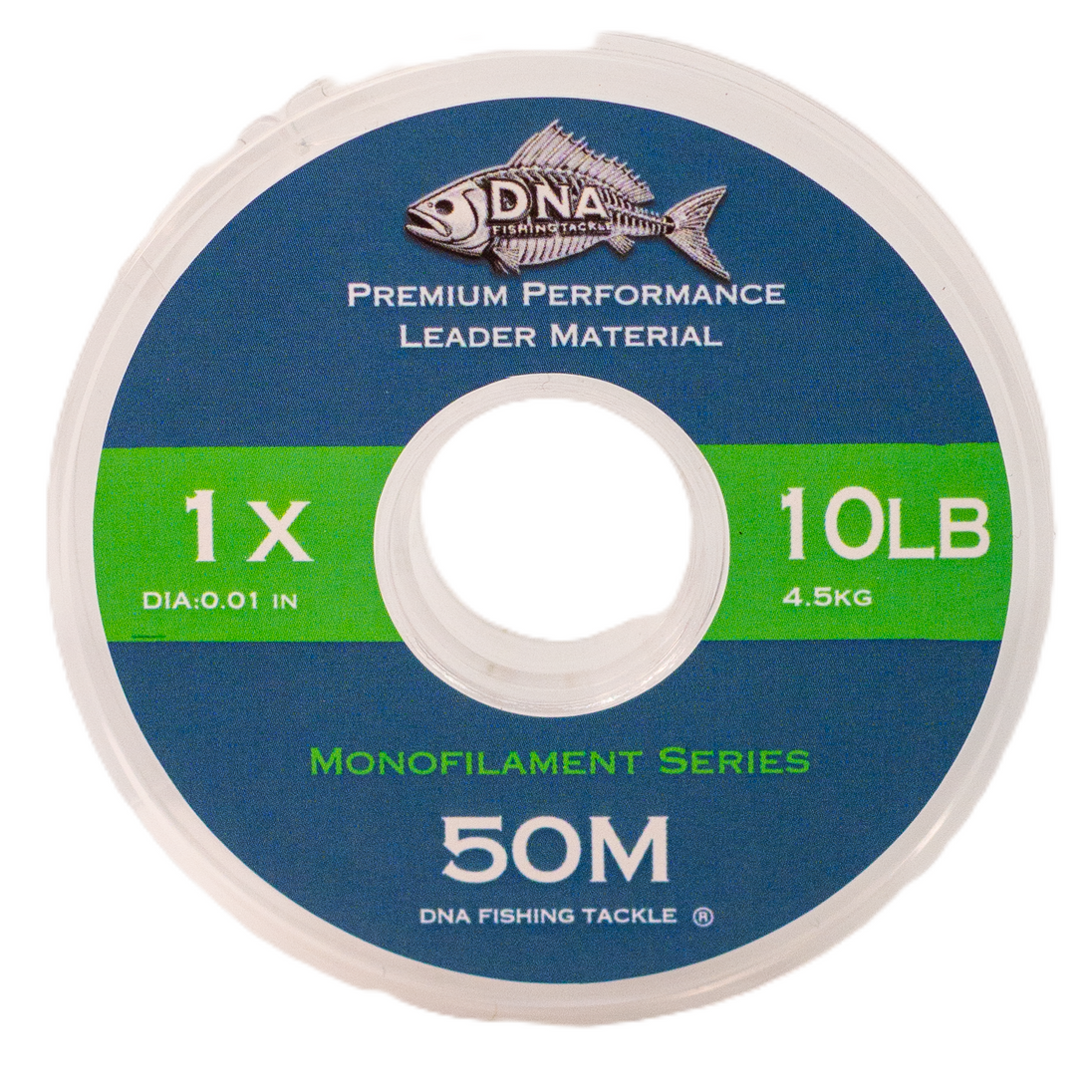 Monofilament Tippet Material 50 Metres - DNA FISHING TACKLE