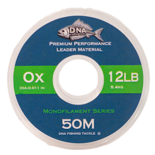 Monofilament Tippet Material 50 Metres - DNA FISHING TACKLE