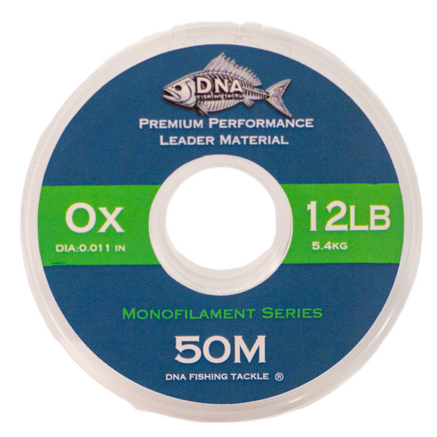 Monofilament Tippet Material 50 Metres - DNA FISHING TACKLE