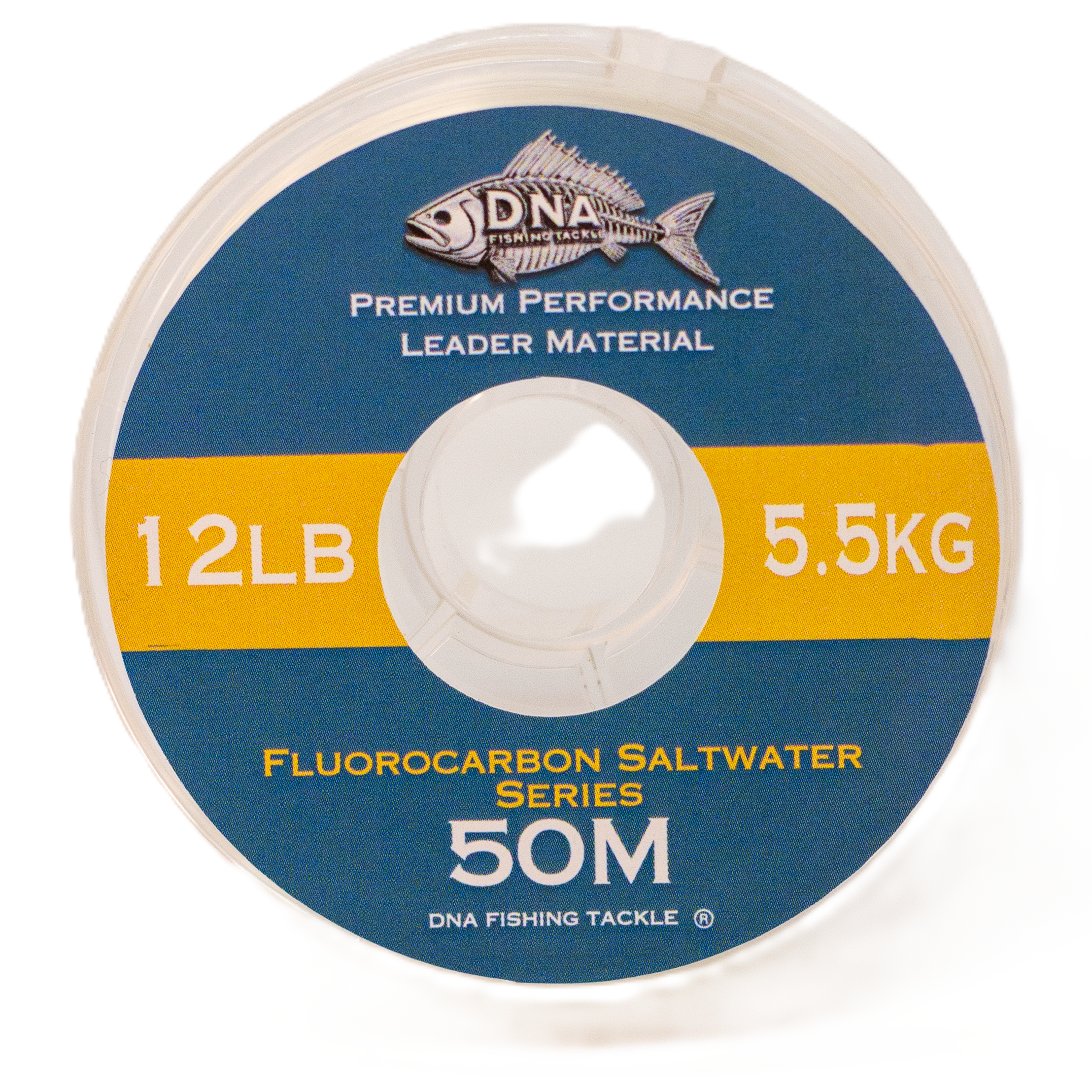 Fluorocarbon Saltwater Tippet Material 50 Metres - DNA FISHING TACKLE