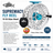 Supremacy Series - Reel Size 11-13 Silver Blue