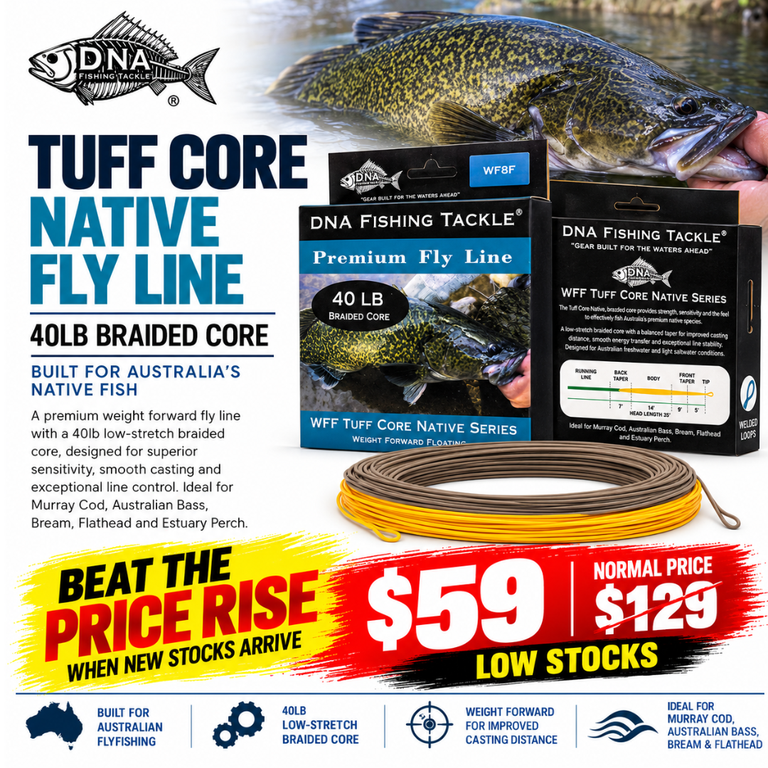 Tuff Core Premium Series Fly Line WFF  40lb Native