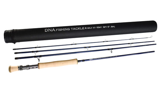 Salt XT-Series Fly Rod - 9" 4 pce - Line Weight 10 - DNA FISHING TACKLE