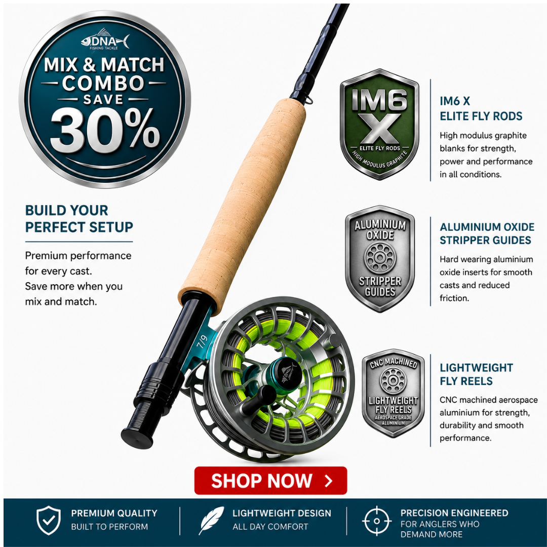 Mix & Match Elite Series Fly Rods & Lightweight Series Fly Reel